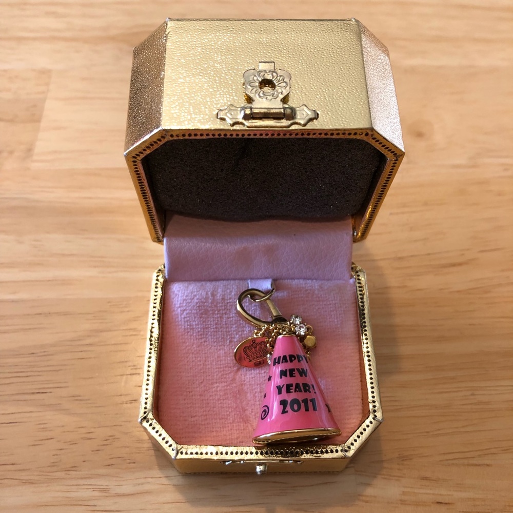 Juicy Couture charm - New Years